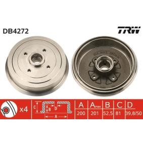 Comprar Tambor de freno de TRW DB4272 a bajo precio de 122,82 €