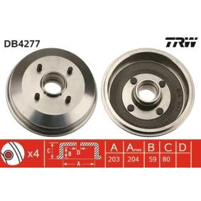FORD Bremstrommel von TRW