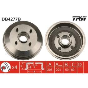 FORD Bremstrommel von TRW