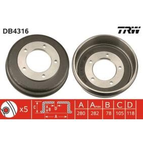 Bremstrommel von TRW