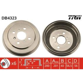DAIHATSU Bremstrommel von TRW