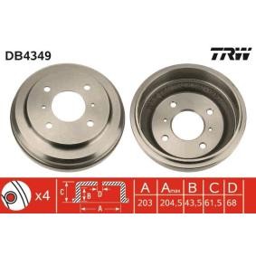 Osta Jarrurumpu TRW:llä DB4349 edullisesti hintaan 51,45 €