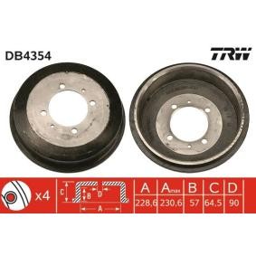 Köp Bromstrumma av TRW DB4354 till det låga priset 2457,66 kr