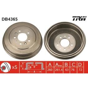 Köp Bromstrumma av TRW DB4365 till det låga priset 3559,77 kr