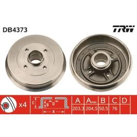 Comprar Tambor de freno de TRW DB4373 a bajo precio de 315,69 €