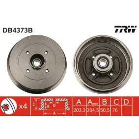 Comprar Tambor de freno de TRW DB4373B a bajo precio de 364,18 €