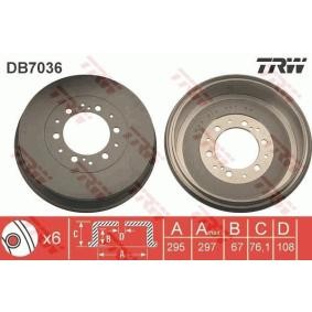 Bremstrommel DB7036