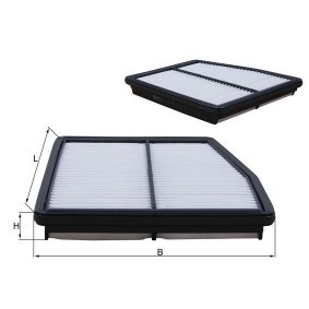 Kjøp Luftfilter av KNECHT LX 4753 til den lave prisen 266,32 NOK
