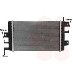 Achetez des Radiateur du moteur VAN WEZEL 15012703 à prix pour 81,66 €