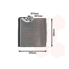 Verdampfer, Klimaanlage 4301V704