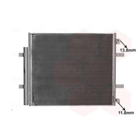 Achetez des Condenseur, climatisation VAN WEZEL 58015711 à prix pour 129,98 €