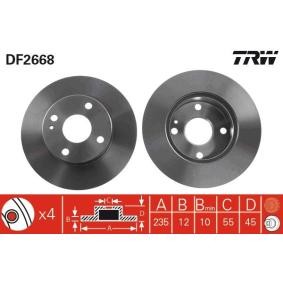 Comprar Disco de freno de TRW DF2668 a bajo precio de 24,95 €