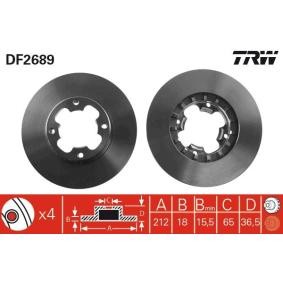 Bremsscheiben von TRW für LIBERO Bus (E10, E12) günstig online kaufen