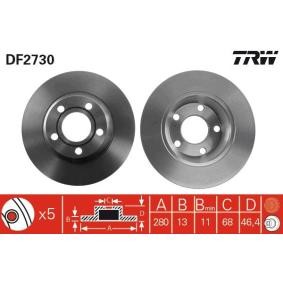 Comprar Disco de freno de TRW DF2730 a bajo precio de 34,13 €