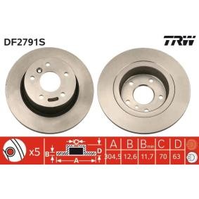 Bremsscheibe von TRW