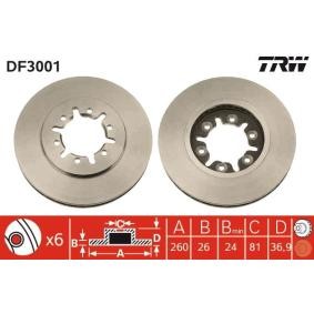 Bremsscheibe DF3001