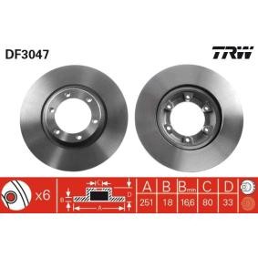 Bremsscheibe DF3047
