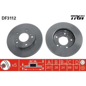 Bremsscheibe DF3112