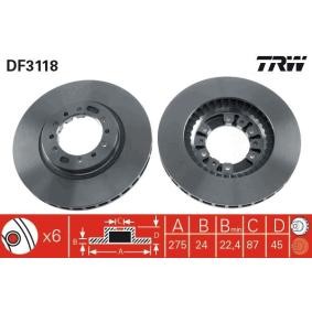 Bremsscheibe von TRW