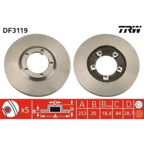 Bremsscheibe DF3119