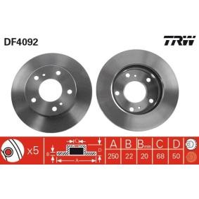 Bremsscheibe DF4092