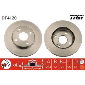 Comprar Disco de freno de TRW DF4120 a bajo precio de 105,22 €