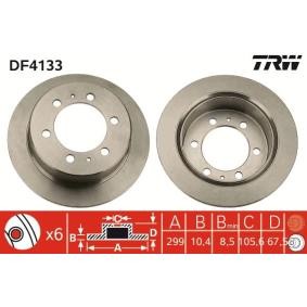 Comprar Disco de freno de TRW DF4133 a bajo precio de 41,69 €