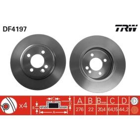 Bremsscheibe DF4197 für Schrägheck (R50, R53) für 42,10 CHF