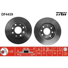 Comprar Disco de freno de TRW DF4439 a bajo precio de 37,31 €