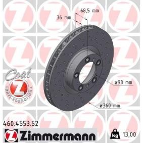 Bremsscheibe 460.4553.52