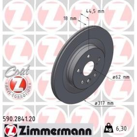 Comprar Disco de freno de ZIMMERMANN 590.2841.20 a bajo precio de 63,03 €