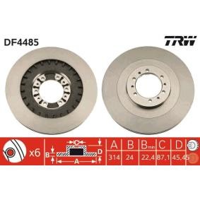 Bremsscheibe von TRW