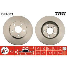 Köp Bromsskiva av TRW DF4503 till det låga priset 411,74 kr