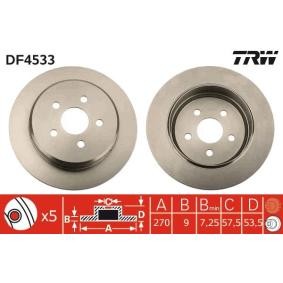 Köp Bromsskiva av TRW DF4533 till det låga priset 566,46 kr