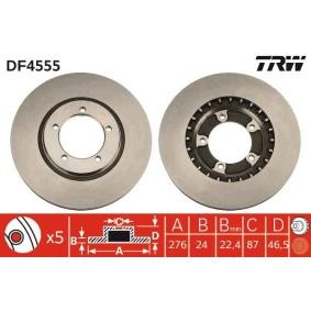 Köp Bromsskiva av TRW DF4555 till det låga priset 2459,72 kr
