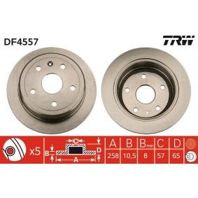 Comprar Disco de freno de TRW DF4557 a bajo precio de 111,85 €