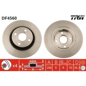 Köp Bromsskiva av TRW DF4560 till det låga priset 463,43 kr