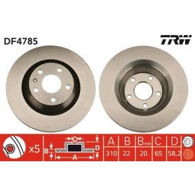 Comprar Disco de freno de TRW DF4785 a bajo precio de 47,22 €