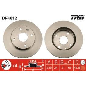 Comprar Disco de freno de TRW DF4812 a bajo precio de 36,65 €