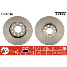 Köp Bromsskiva av TRW DF4816 till det låga priset 582,56 kr