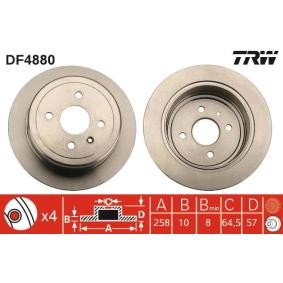 Comprar Disco de freno de TRW DF4880 a bajo precio de 36,49 €