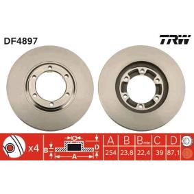 Comprar Disco de freno de TRW DF4897 a bajo precio de 33,34 €