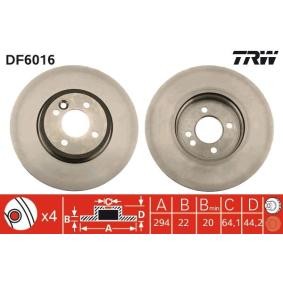 Bremsscheibe DF6016 für Cabrio (F57) für 57,23 CHF