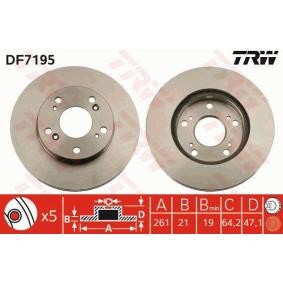 Bremsscheibe DF7195
