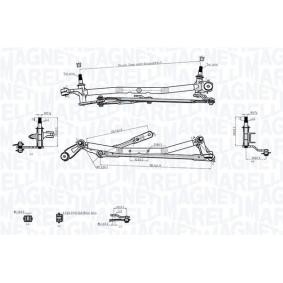 Osta Pyyhkijän vivusto MAGNETI MARELLI:llä 085570736010 edullisesti hintaan 51,70 €