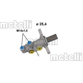 Comprar Cilindro principal de freno de METELLI 05-1274 a bajo precio de 86,79 €
