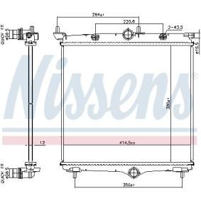 Kühler, Motorkühlung 607031