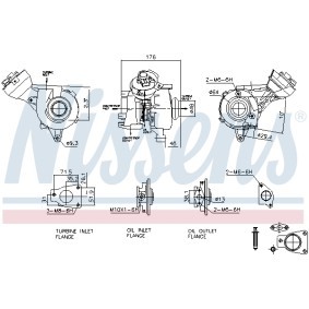 Turbolader für LANCIA von NISSENS