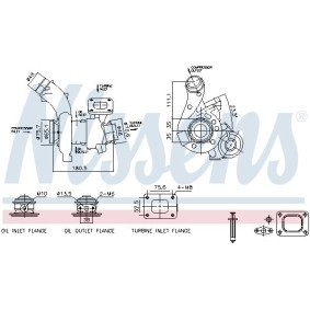 IVECO Turbolader von NISSENS