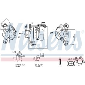 Turbolader von NISSENS 93760